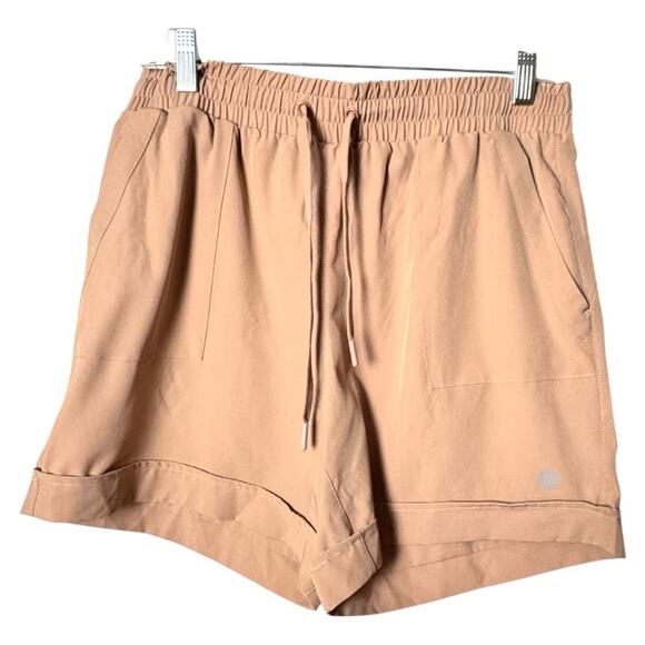 Mondetta Outdoor Project Tan Athletic Shorts Lightweight Elastic Waist Sz M - Picture 1 of 9